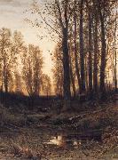 Ivan Shishkin Eventide-Sunset china oil painting reproduction